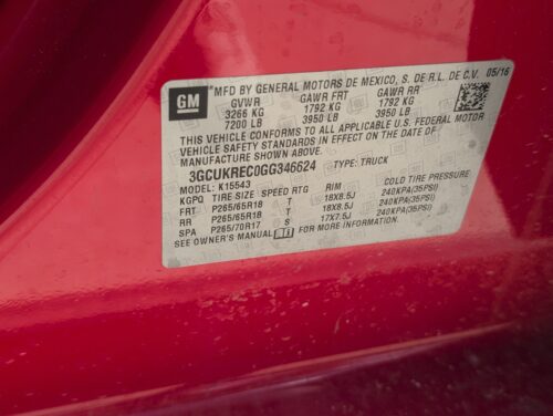 2016 CHEVROLET Silverado - Image 11