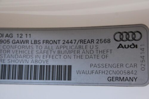 2012 AUDI A5 - Image 2