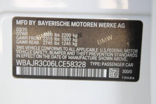 2020 BMW 530i - Image 36