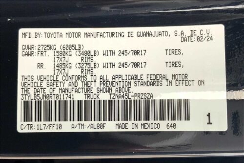 2024 TOYOTA Tacoma - Image 2