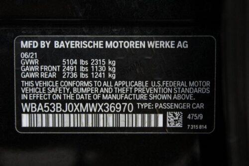 2021 BMW 540i - Image 2